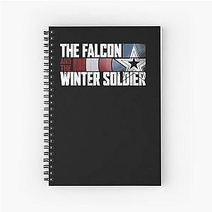 My Favorite People Falcon And The Winter Soldier - The Falcon And The Winter Soldier Christmas Spiral Notebook