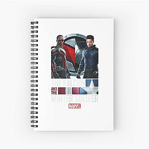 The Falcon And The Poster T-Shirt Spiral Notebook