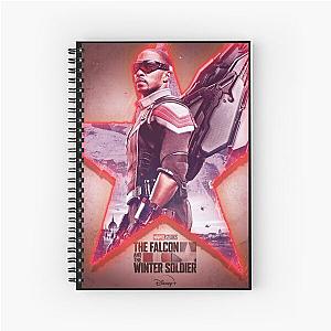 the falcon and the winter soldier Spiral Notebook