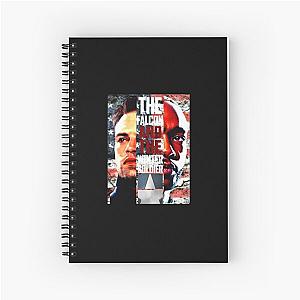 Soldier and the Falcon flag version Spiral Notebook