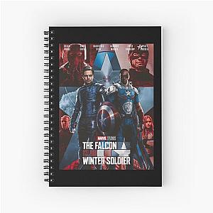 Animal The Falcon And The Winter Soldier Poster Christmas Spiral Notebook