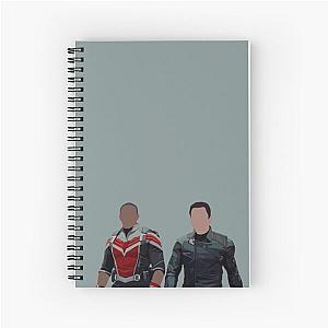 sam and bucky Spiral Notebook