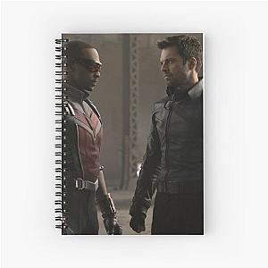 Falcon and Wintersoldier Spiral Notebook