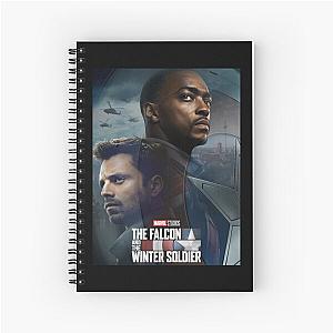 Mens Womens The Soldier And The Falcon Poster Christmas Spiral Notebook