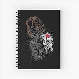 Gifts For Men Bucky Falcon And The Winter Soldier Halloween Spiral Notebook