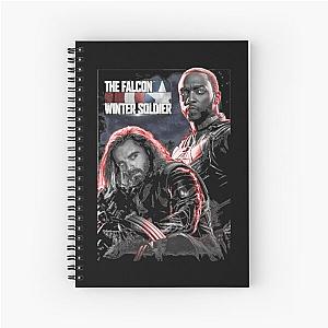 Beautiful Model The Falcon And The Winter Soldier Halloween Spiral Notebook