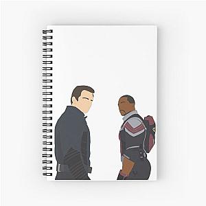 The Falcon and The Winter Soldier Spiral Notebook