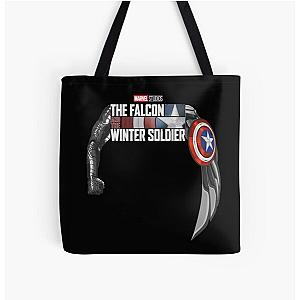 The Falcon and the Winter Soldier  All Over Print Tote Bag