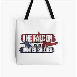 THE FALCON AND THE WINTER SOLDIER STICKER All Over Print Tote Bag