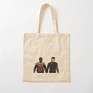 The Sam and bucky show Cotton Tote Bag