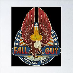 Fall Guy Stuntman Association Vintage Poster