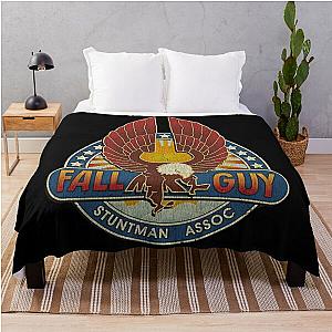 Fall Guy Stuntman Association Vintage Throw Blanket