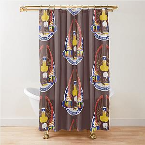 Distressed The Fall Guy Shower Curtain