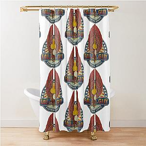 Fall Guy Stuntman Association Vintage Shower Curtain