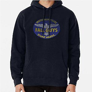 Distressed Fall Guys Stunt Association Pullover Hoodie