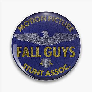 Distressed Fall Guys Stunt Association Pin