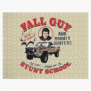 Fall Guy Stunt School and Bounty Hunters Jigsaw Puzzle