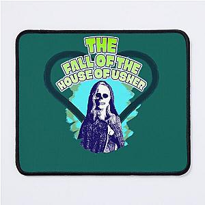 The Fall of Usher Carla Gugino Skull Mask Mouse Pad