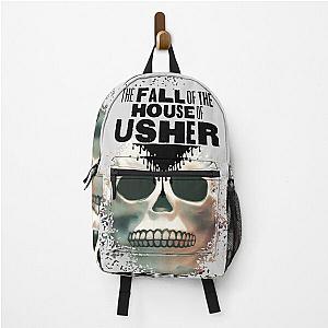 The Fall of the House of Usher Carla Gugino Skull Backpack