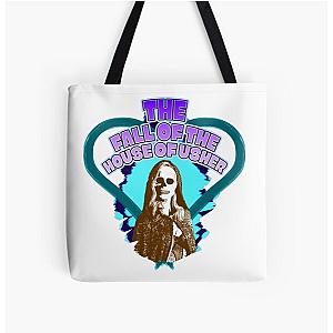The Fall of the House of Usher Carla Gugino All Over Print Tote Bag
