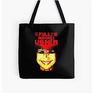 The Fall of the House of Usher Carla Gugino All Over Print Tote Bag