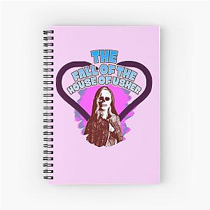 The Fall of the House of Usher Carla Gugino Spiral Notebook