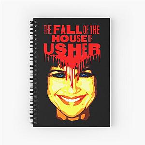 The Fall of the House of Usher Carla Gugino Spiral Notebook