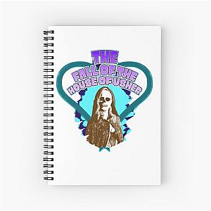 The Fall of the House of Usher Carla Gugino Spiral Notebook