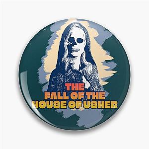 The Fall of the House of Usher Carla Gugino Skull Mask Pin