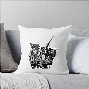 The Fall of House Usher by Edgar Allan Poe Throw Pillow