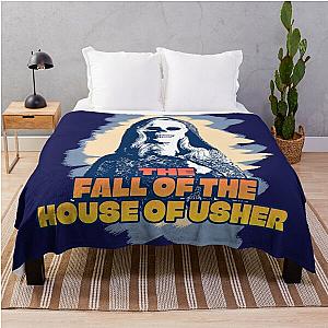 The Fall of the House of Usher Carla Gugino Throw Blanket