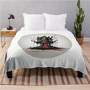 The Fall of the House of Usher Throw Blanket