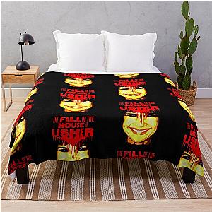 The Fall of the House of Usher Carla Gugino Throw Blanket