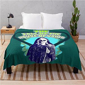 The Fall of the House of Usher Carla Gugino Throw Blanket