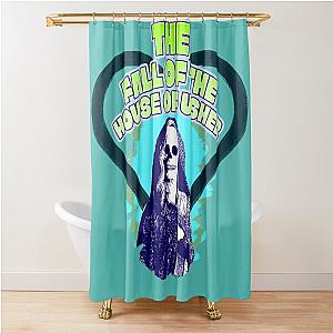 The Fall of the House of Usher Carla Gugino Shower Curtain