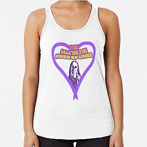 The Fall of the House of Usher Rachel directed by Carla Gugino had a skull mask Racerback Tank Top