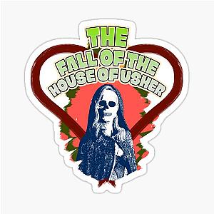The Fall of the House of Usher Carla Gugino Sticker