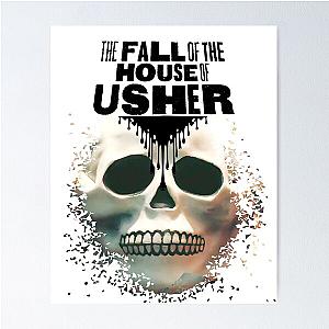 The Fall of the House of Usher Carla Gugino Skull Mask Poster