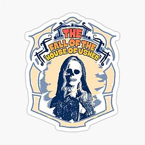 The Fall of the House of Usher Carla Gugino Sticker