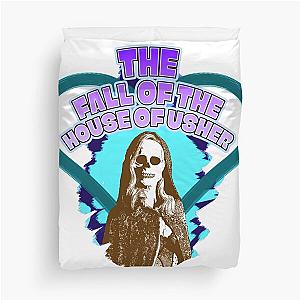 The Fall of the House of Usher Carla Gugino Duvet Cover