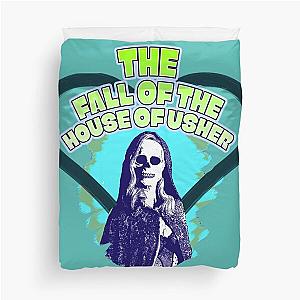 The Fall of the House of Usher Carla Gugino Duvet Cover