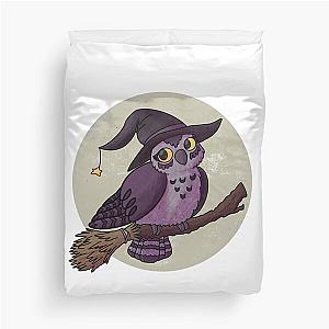 Fall Friends Owl Duvet Cover