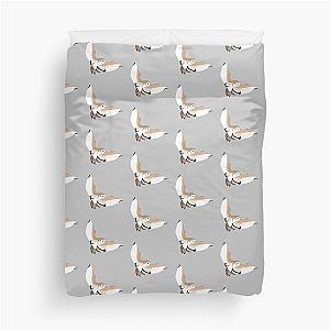 Owl in Flight Duvet Cover