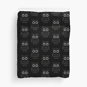 Duvet Cover with Black Owl Design