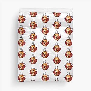 Magic Cat and Owl Duvet Cover