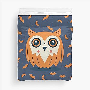 Halloween Cute Owl Duvet Cover