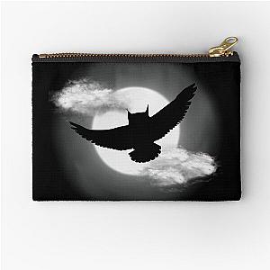 Flying Owl Moon Zipper Pouch