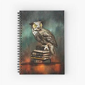 Owl Spiral Notebook