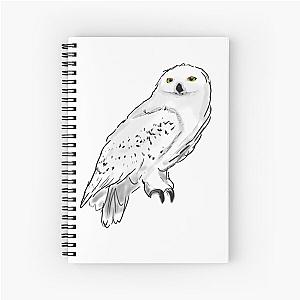 Spiral Notebook featuring a Wizard Owl