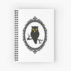 Owl in Frame 2 Spiral Notebook